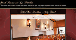 Desktop Screenshot of lepavillon.lu